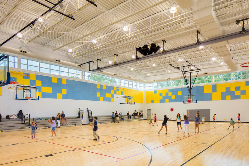 Pimlico PEMS Gym Basketball Playing